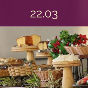 CAFÉ DA MANHÃ DIA 22.03
